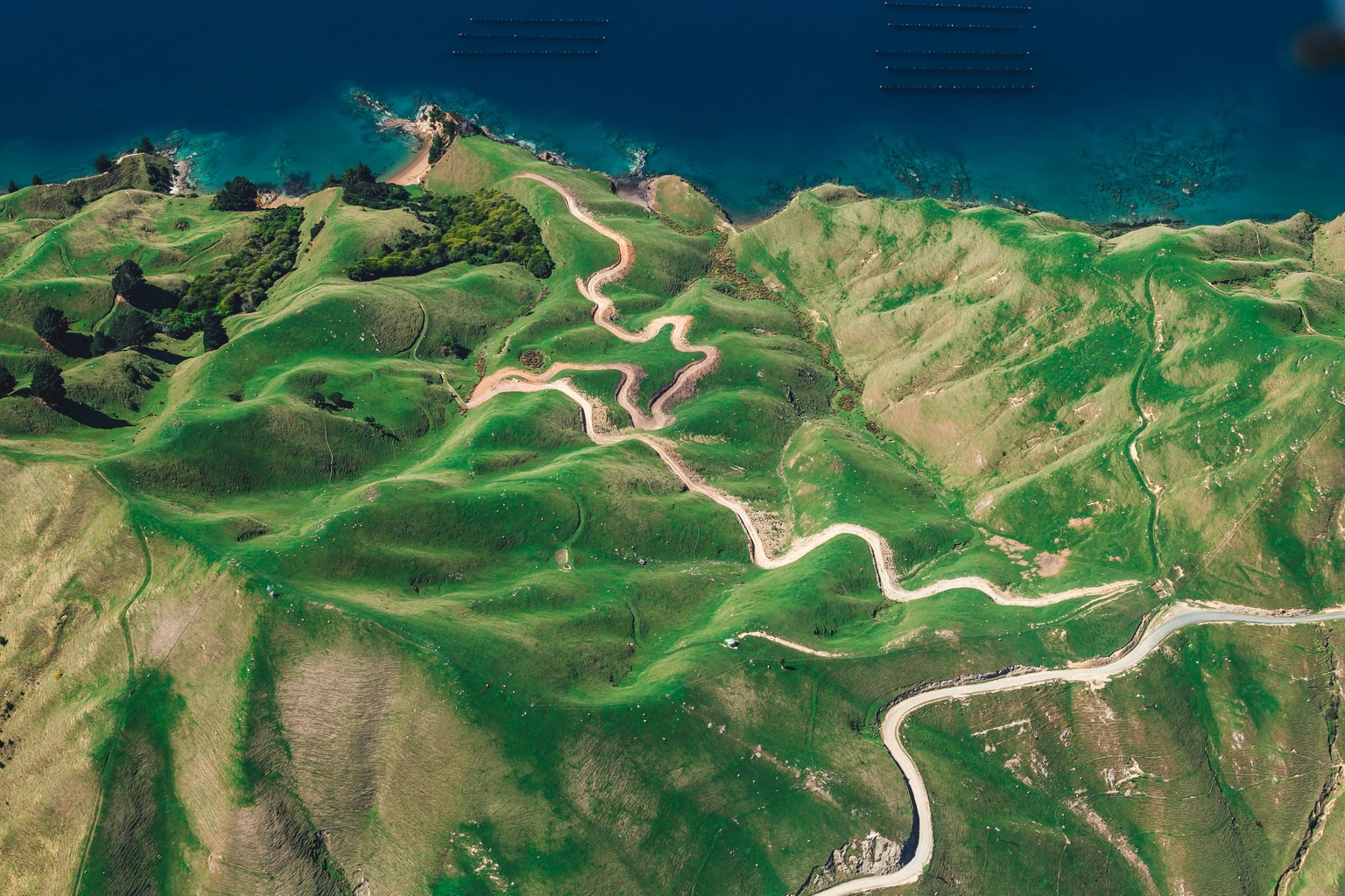 Green landscape representing strategy path planning